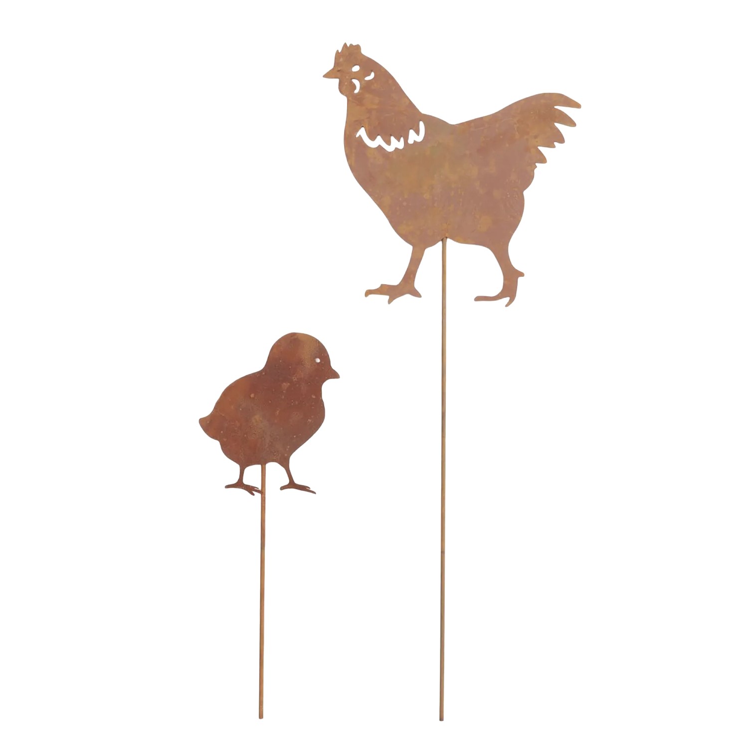 Boltze Zahradní zápich Marlene XS hnědý 32 x 12 cm