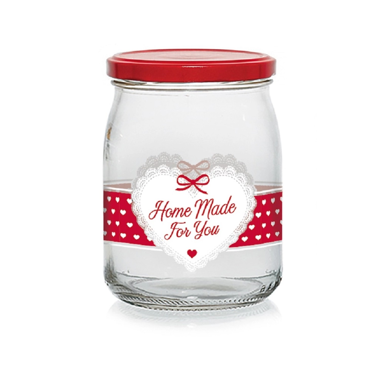 Zavařovací sklenice s víčkem Home Made For You 500 ml
