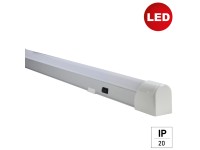 E2 LED Podlinkové svítidlo s vypínačem, IP20, 24 W, 2400 lm, 150 x 3 x 4,2 cm