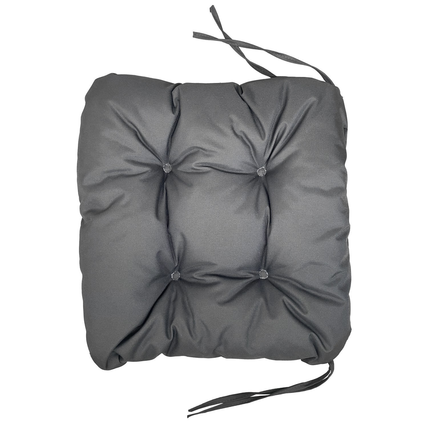 VOG Venkovní podsedák antracitový 40 x 40 x 8 cm