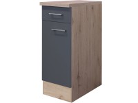 Flex-Well Kuchyňská skříňka Morena spodní, zásuvka + dvířka, 30 x 85 x 57,1 cm