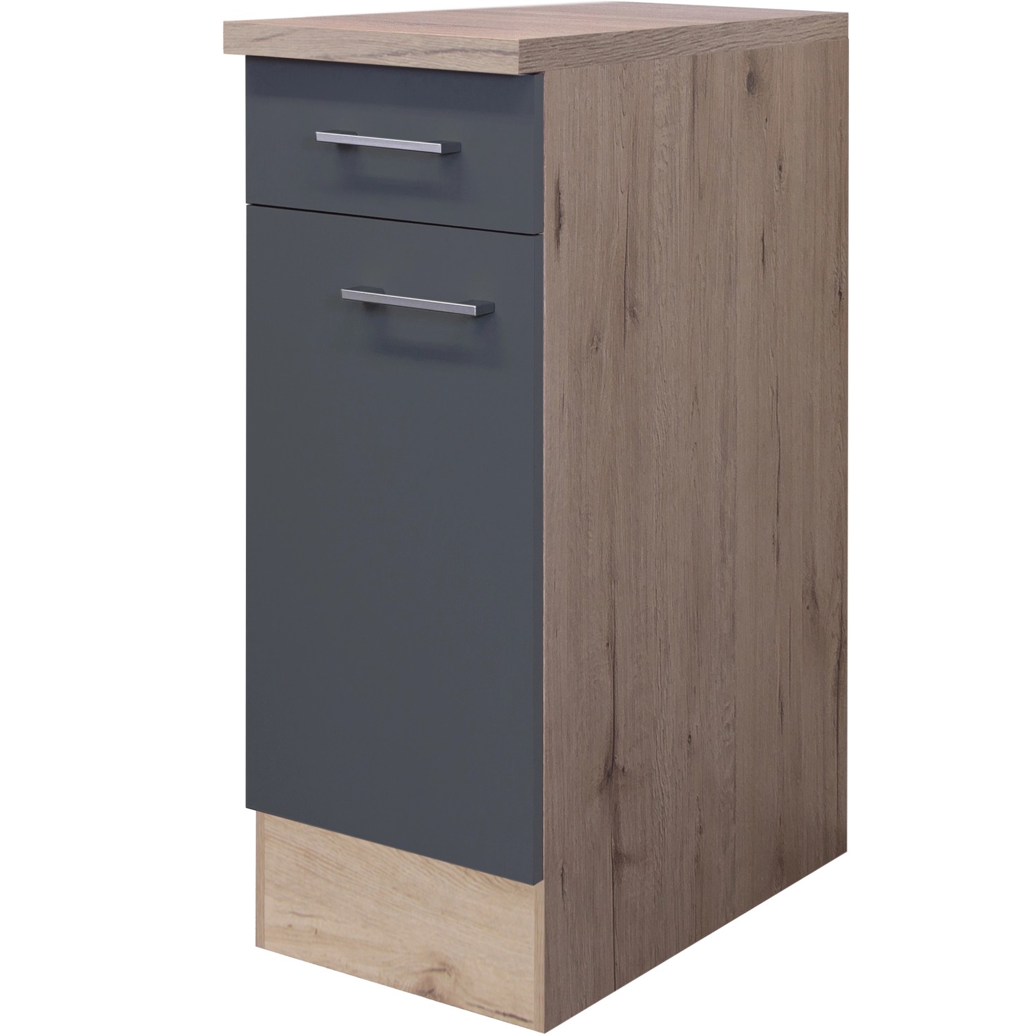 Flex-Well Kuchyňská skříňka Morena spodní, zásuvka + dvířka, 30 x 85 x 57,1 cm