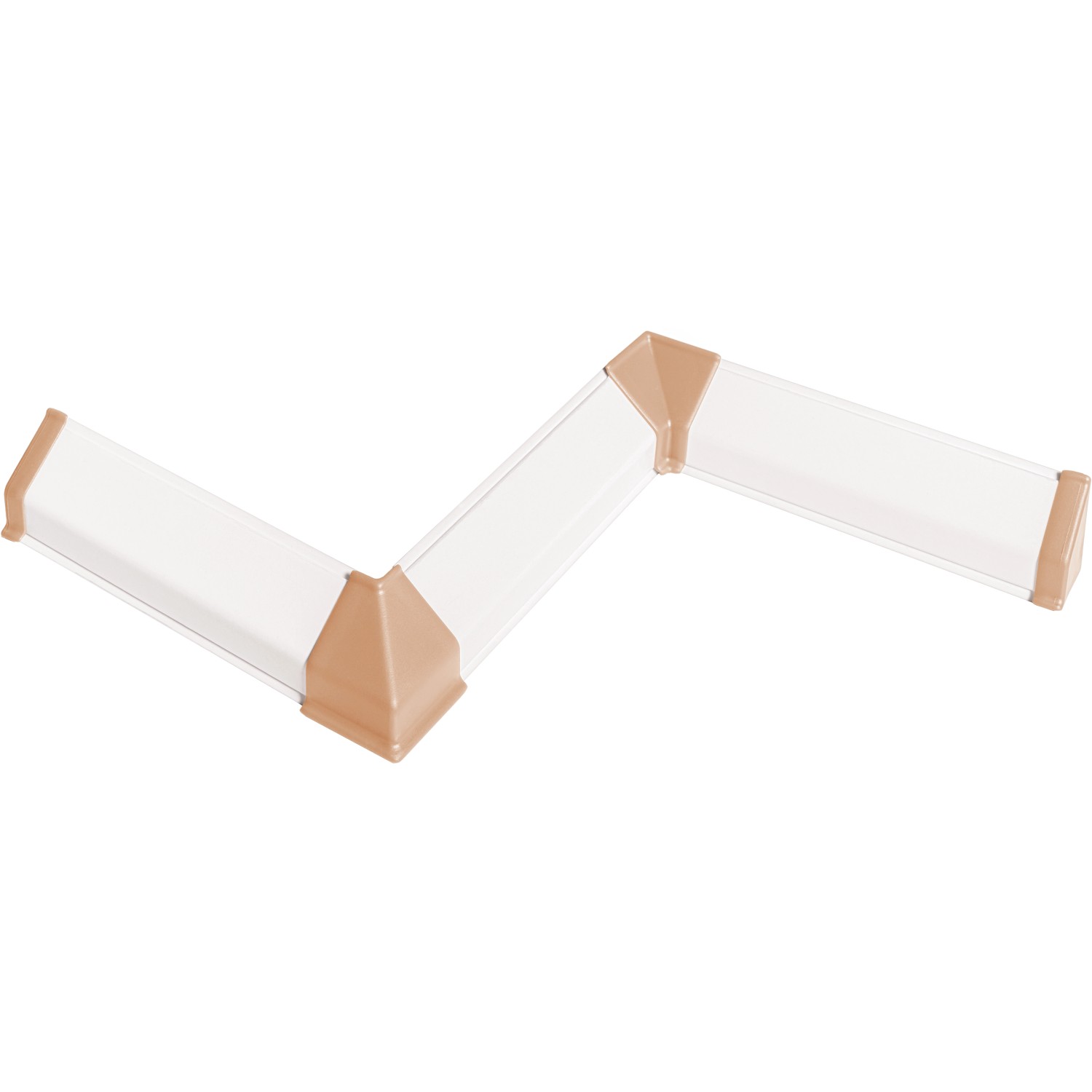 Kaindl Sada rohů a koncovek pro lišty k pracovní desce 1085 světle hnědá