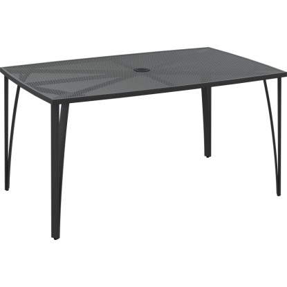 VLC Zahradní stůl Sacramento šedý 72 x 90 x 150 cm