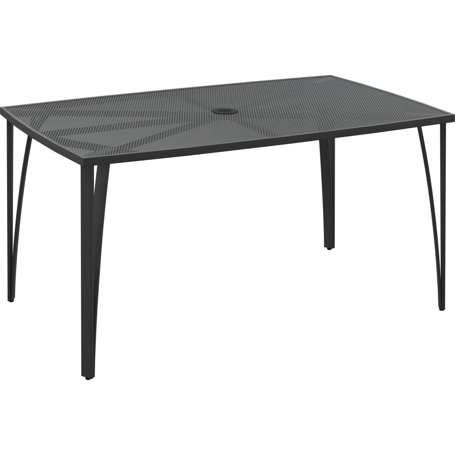 VLC Zahradní stůl Sacramento šedý 72 x 90 x 150 cm