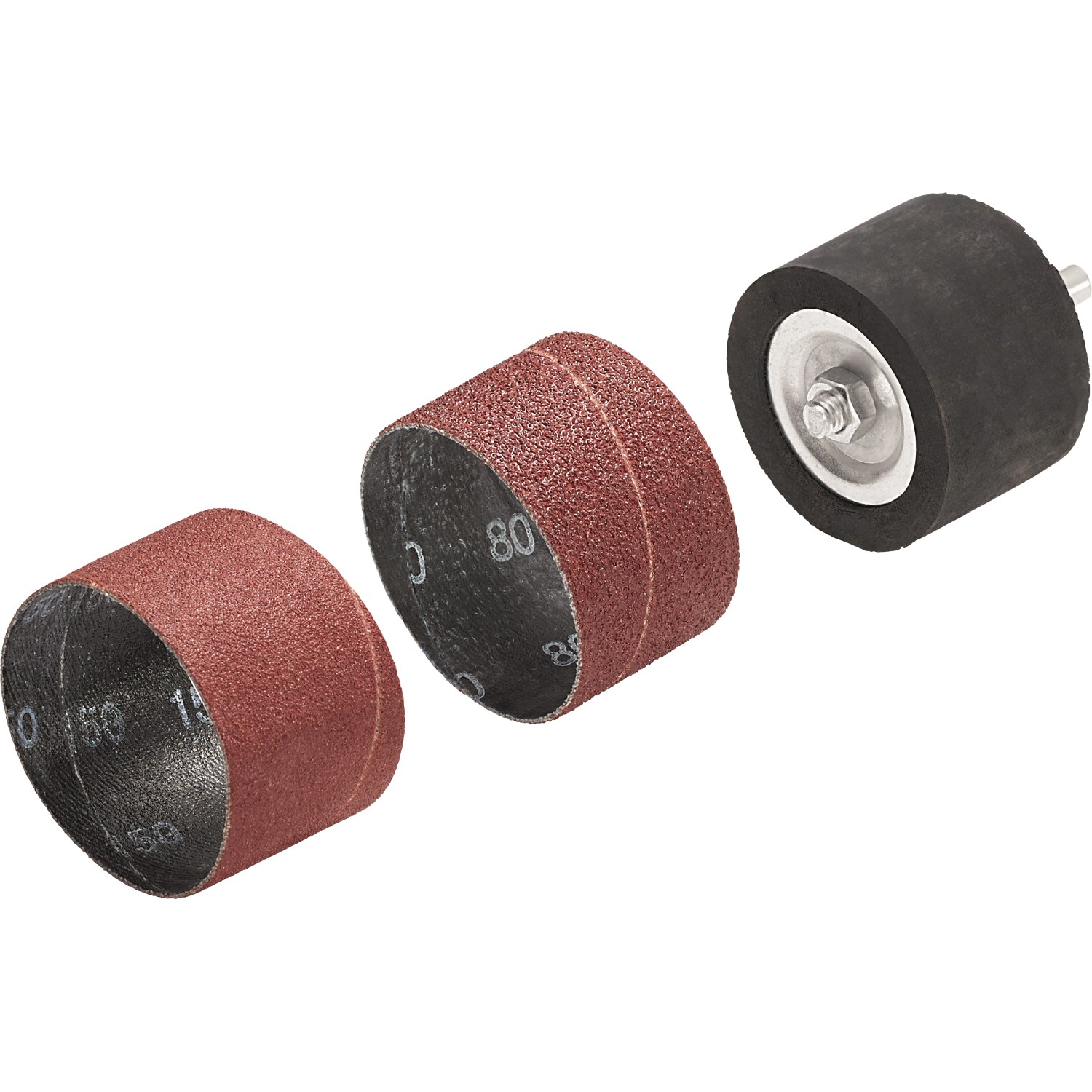 LUX-TOOLS Sada brusných válečků Classic pr. 45 x 30 mm, 3dílná