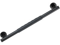 Wenko Nástěnné koupelnové madlo Secura, černá, 50,5 cm