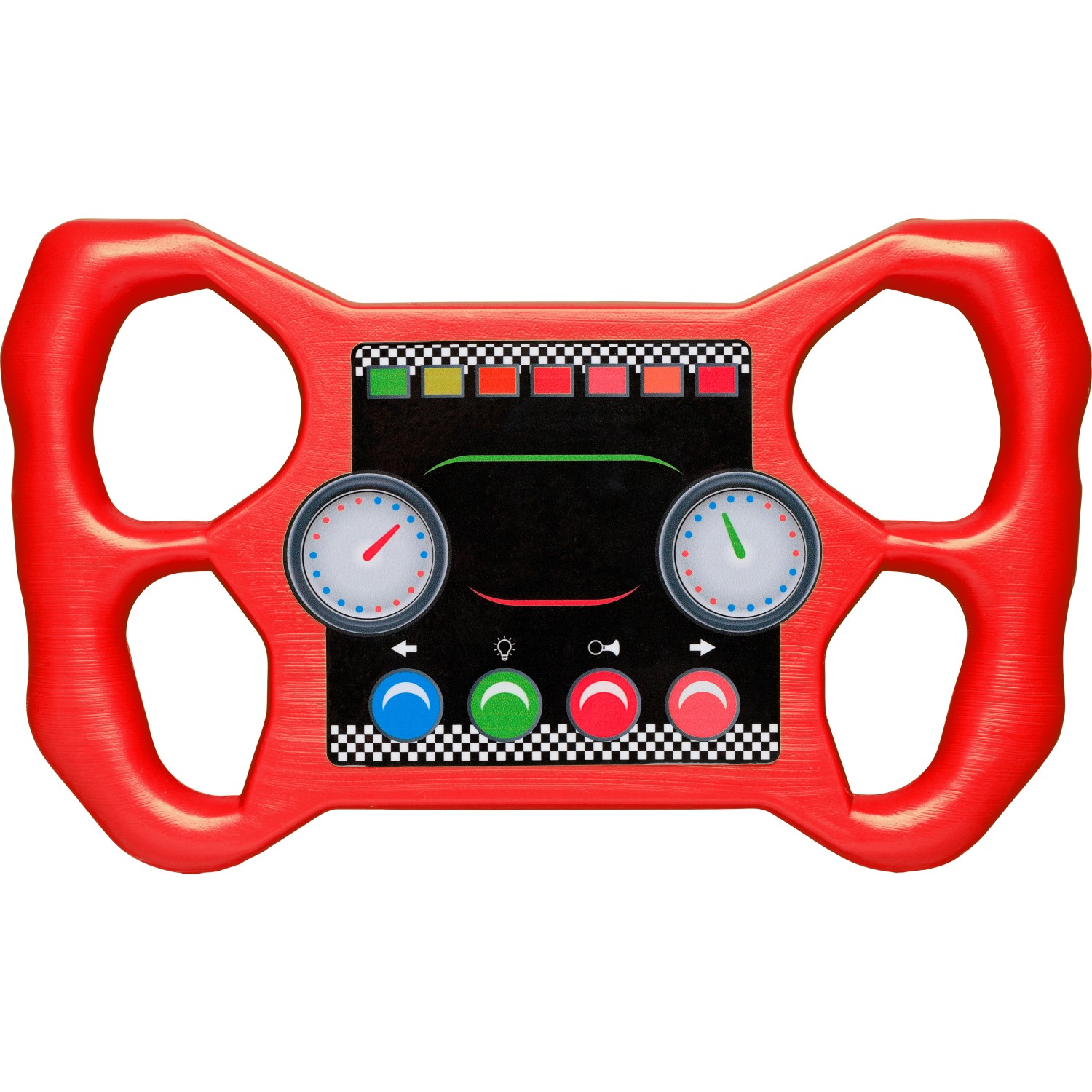 SwingKing Závodní volant červený, 30 x 18 x 2,6 cm