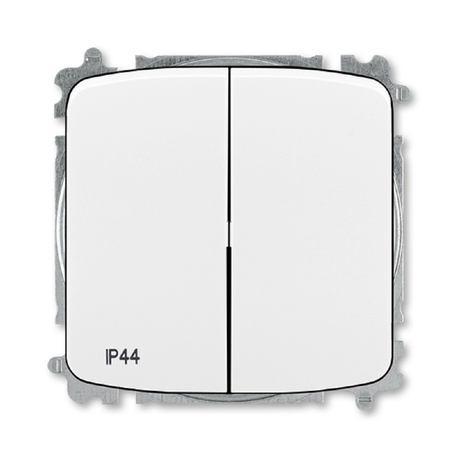 ABB Sériový/lustrový spínač TANGO 3559A-A05940 B, bílý, 48 x 150 x 110 mm