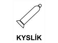 Tabulka Kyslík 200 mm x 150 mm