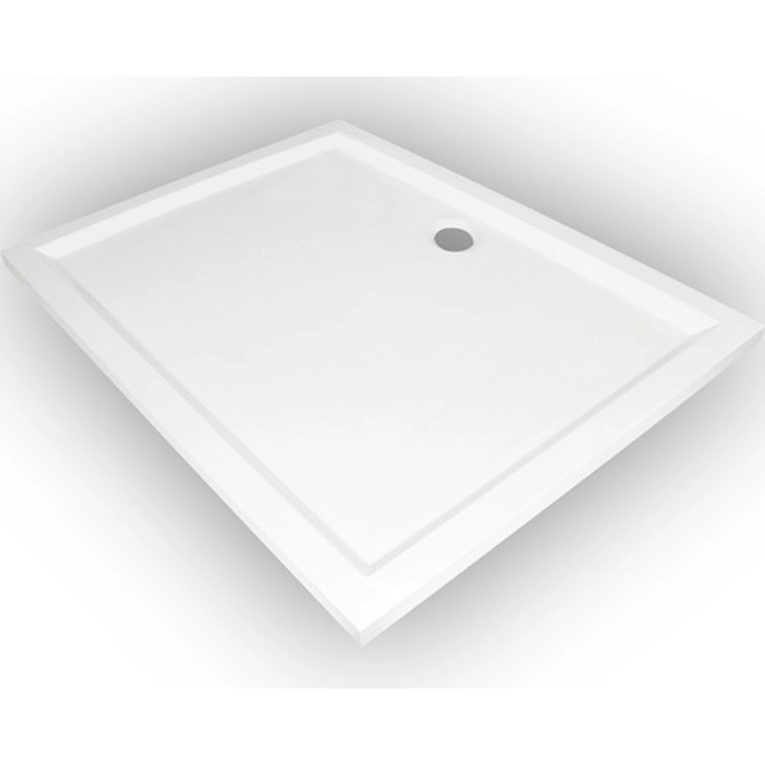 Sanotechnik Rohová sprchová vanička Viva 90020, 80 x 120 x 2,5 cm