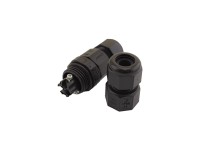 FK Technics Šroubovaná kabelová spojka MINI IP68, typ I, 3x1,5mm2, 250V/16A