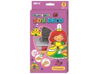 Amos Sada barev na sklo Princezny 6 x 10,5 ml + 6 sklíček