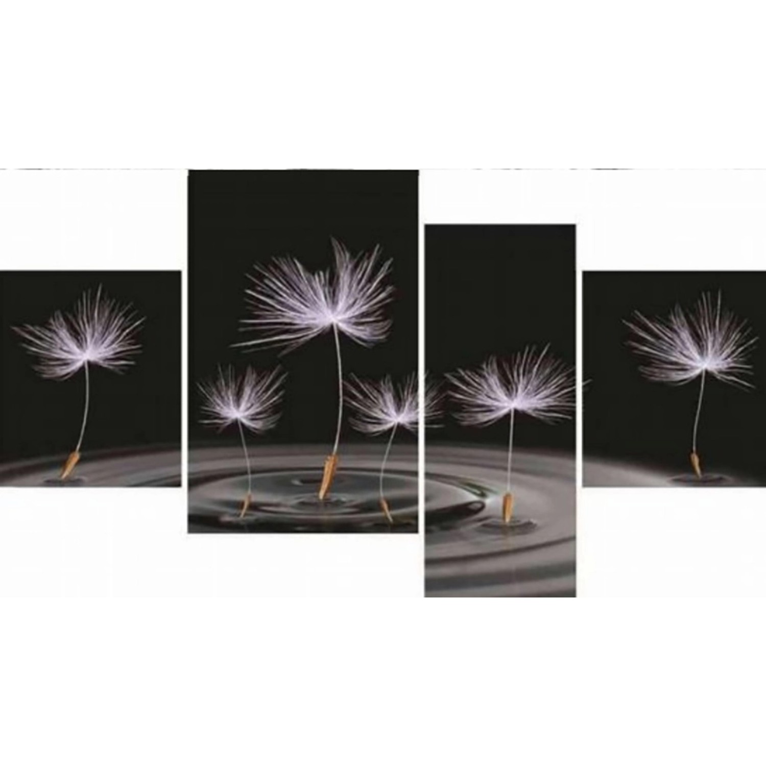 Bondecor 4dílná sada obrazů Style 70 x 100 cm