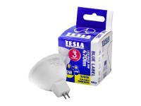 TESLA Lighting LED žárovka GU5,3 MR16, 6 W, 470 lm, 3000 K