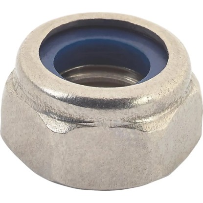 LUX-TOOLS Šestihranná pojistná matice pozinkovaná M5, pr. 8 mm - na váhu
