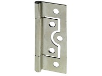 Závěs pro lamelové dveře 75 mm x 32 mm ocel niklovaná, 2 ks