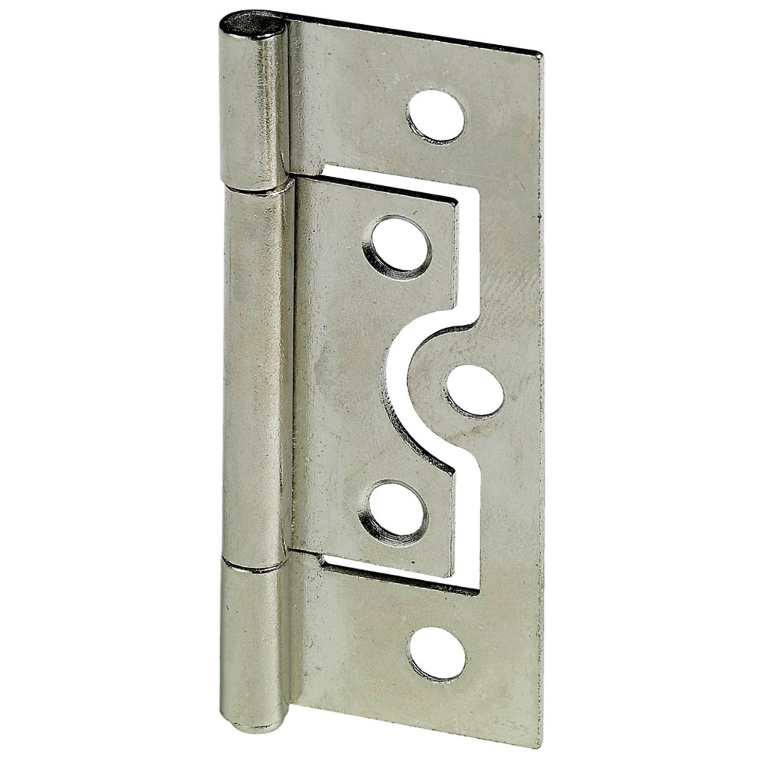 Závěs pro lamelové dveře 75 mm x 32 mm ocel niklovaná, 2 ks