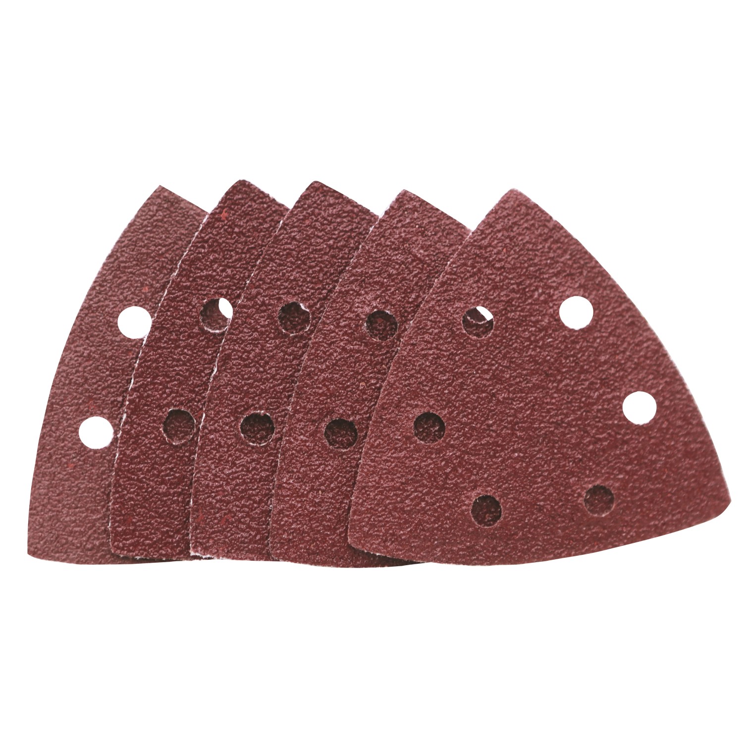 LUX-TOOLS Brusný papír pro delta brusky, 6 otvorů, K180, 96 mm, 5 ks