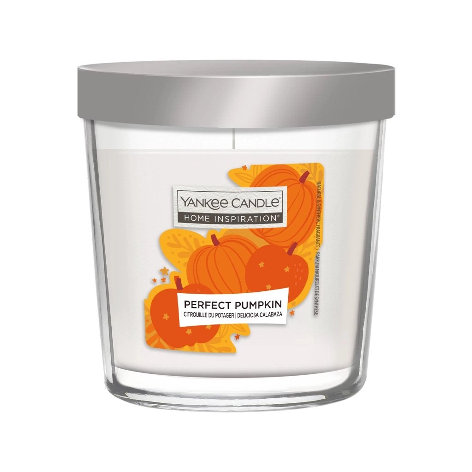 Yankee Candle Vonná svíčka ve skle Home Inspiration Perfect Pumpkin, 200 g