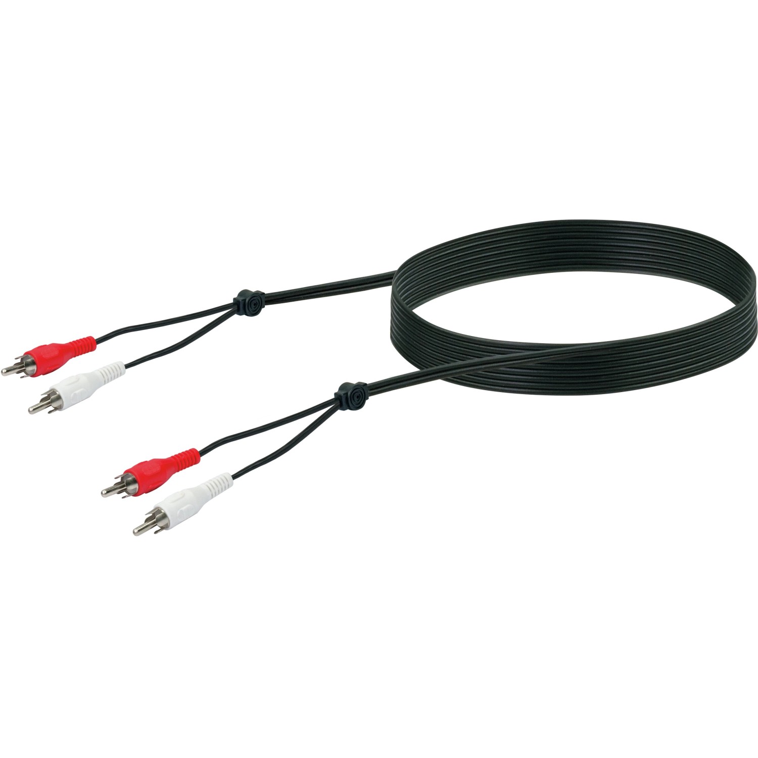 Schwaiger Propojovací audiokabel 2x2 CINCH, 1,5 m