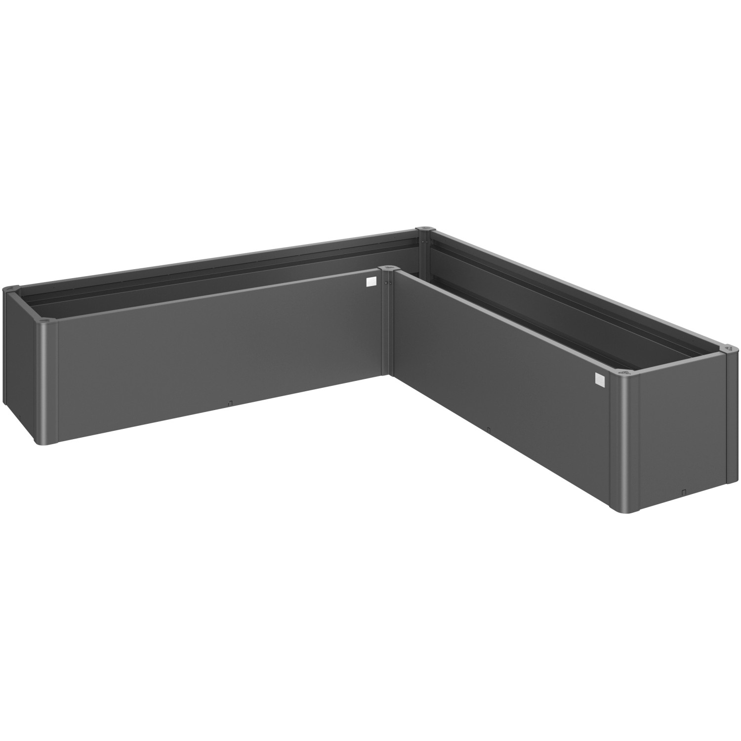 Biohort Vyvýšený záhon Belvedere Mini L200 tmavě šedý, 201 x 201 x 53 x 45 cm