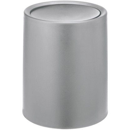 Wenko Koupelnový odpadkový koš Atri s výkyvným víkem, šedá, 6 l