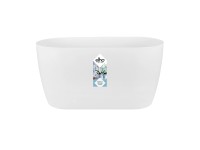 Elho Květináč pro orchideje Brussels Orchid Duo bílá 25 x 13,4 x 12 cm