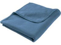 Fleecová deka Uni, modrá, 130 x 160 cm