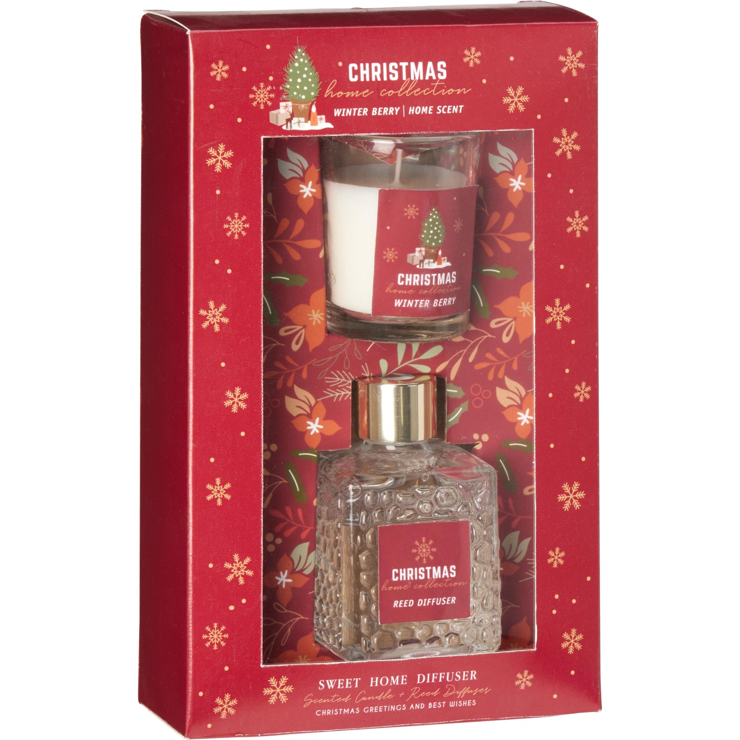 Koopman Sada difuzéru Christmas Home Collection Home Scent různé druhy 70 ml