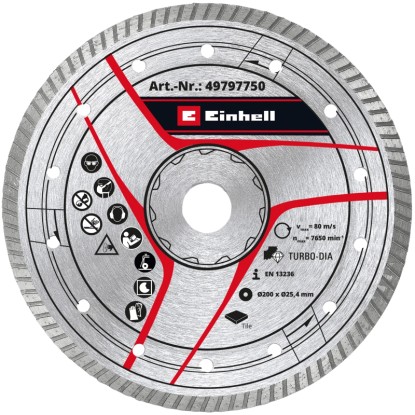 Einhell Diamantový řezný kotouč, pr. 200 mm