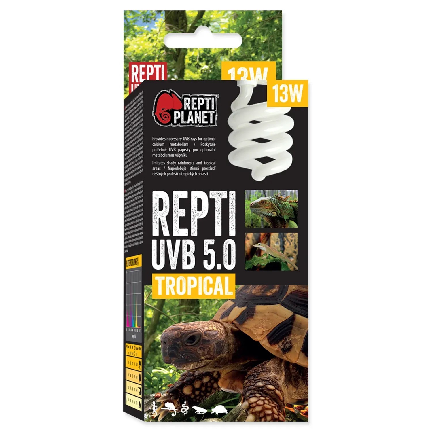 Levně Repti Planet Žárovka Repti UVB 5.0 Tropical 13 W