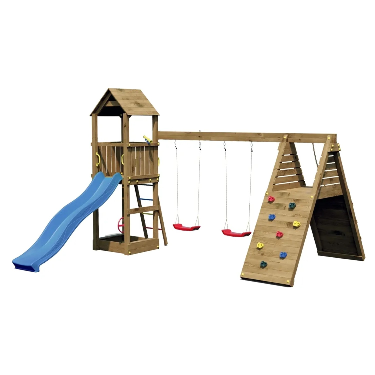 MARIMEX Dětské hřiště Play 018 + modrá skluzavka