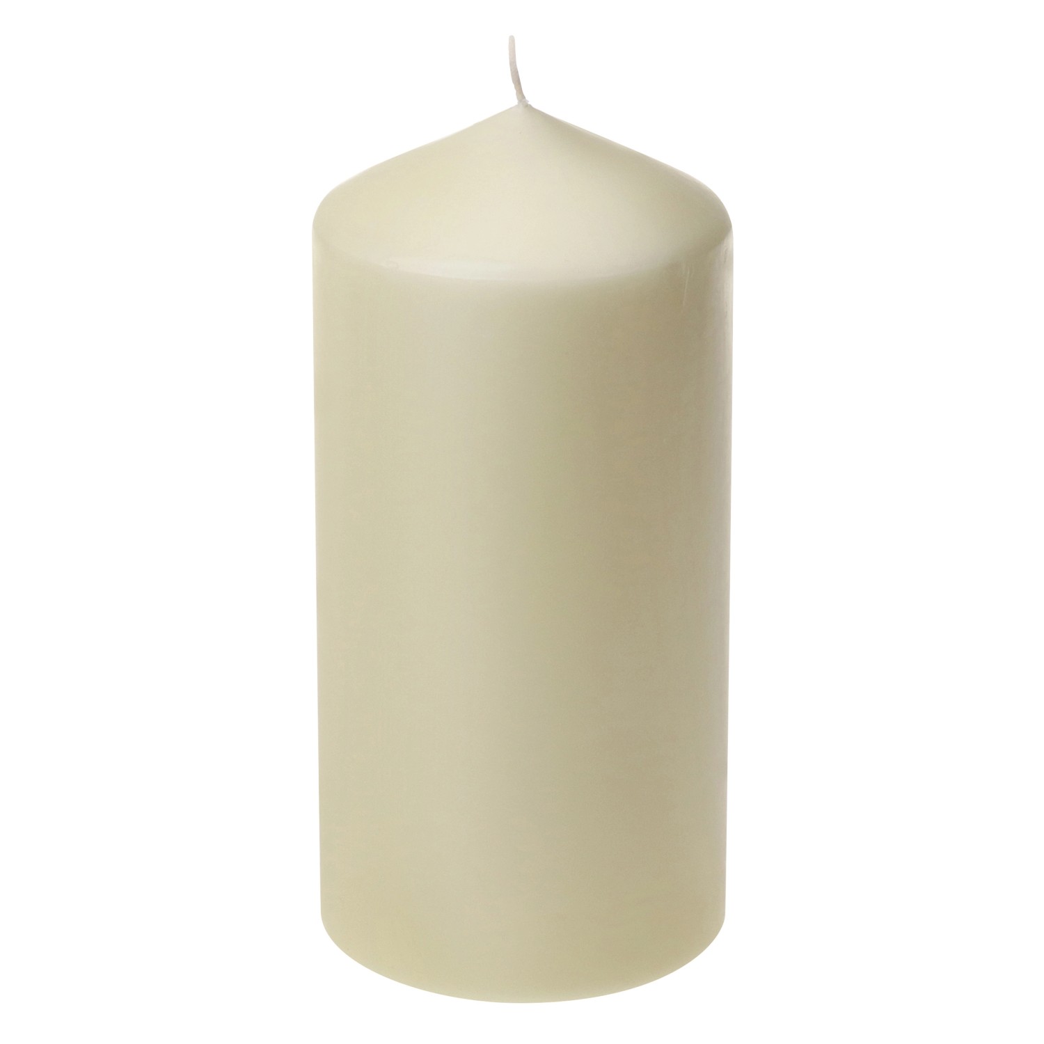 Steinhart Adventní válcová svíčka máčená šampaňská, pr. 9,7 x 20 cm