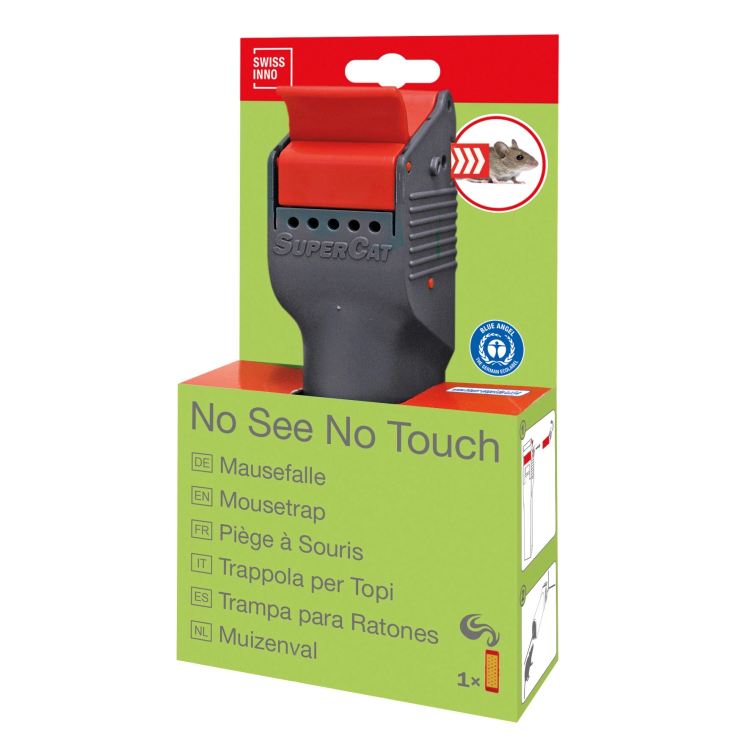 Swissinno Pastička na myši včetně návnady