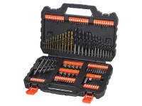 Black+Decker 109-dílná sada vrtáků, bitů a nástrčných klíčů, A7200