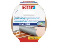 tesa Podlahová lepicí páska s výztuhou odstranitelná beze stop, 10 m x 50 mm