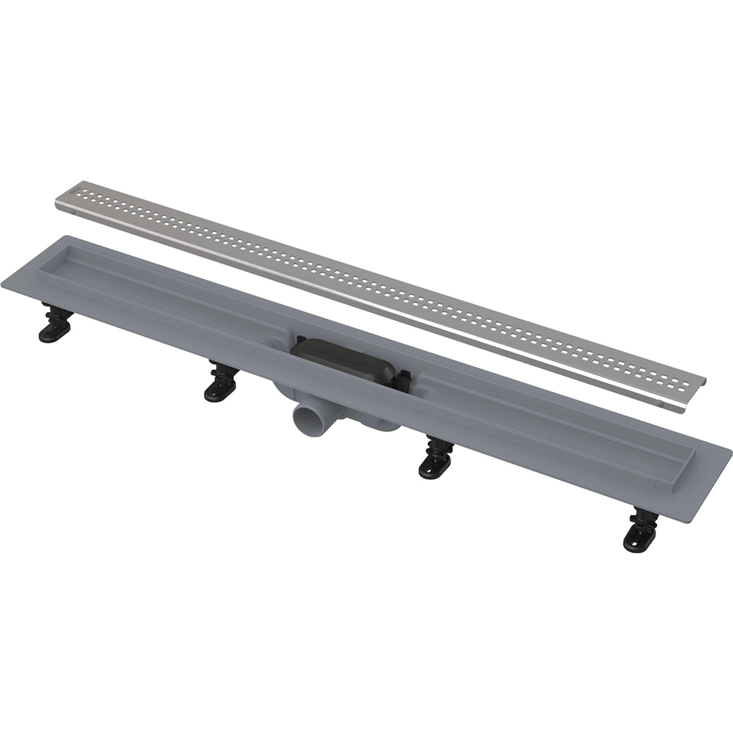 Žlab sprchový plastový Alca APZ9-750M Simple včetně roštu