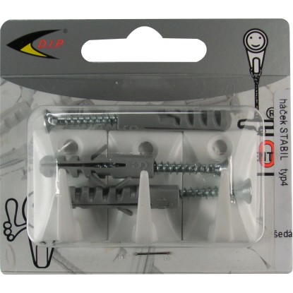 Háček STABIL s vrutem typ 4