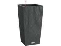 Lechuza Květináč Cubico Cottage 40 antracitový, 755 x 395 x 395 mm