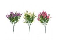 Pískáček Umělá květina vřes v trsu 7 ks, 35 cm