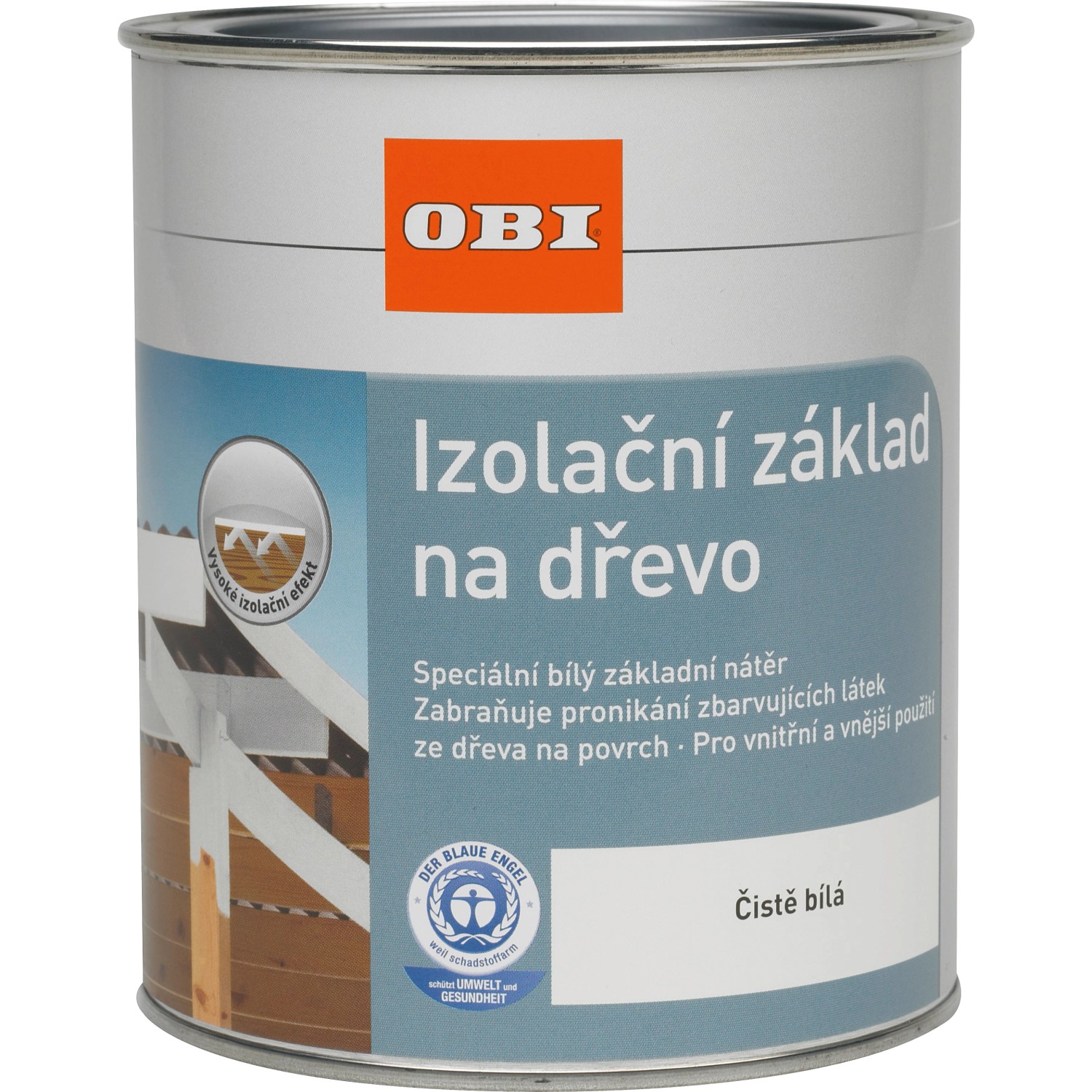 OBI Izolační základ na dřevo bílý 2,5 l