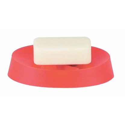 Spirella Mýdlenka Move plast červená