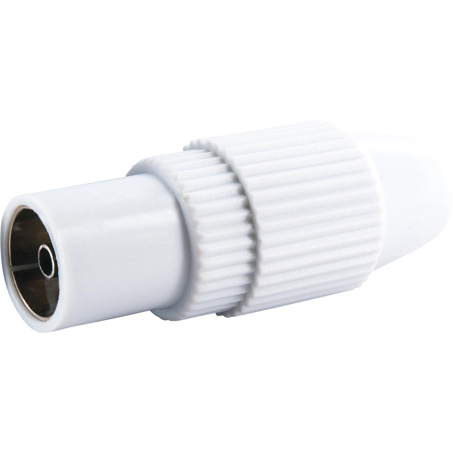 Schwaiger Koaxiální spojka bílá