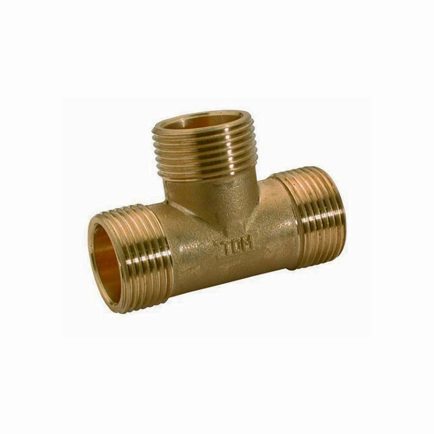 T - kus mosaz 1/2" MMM