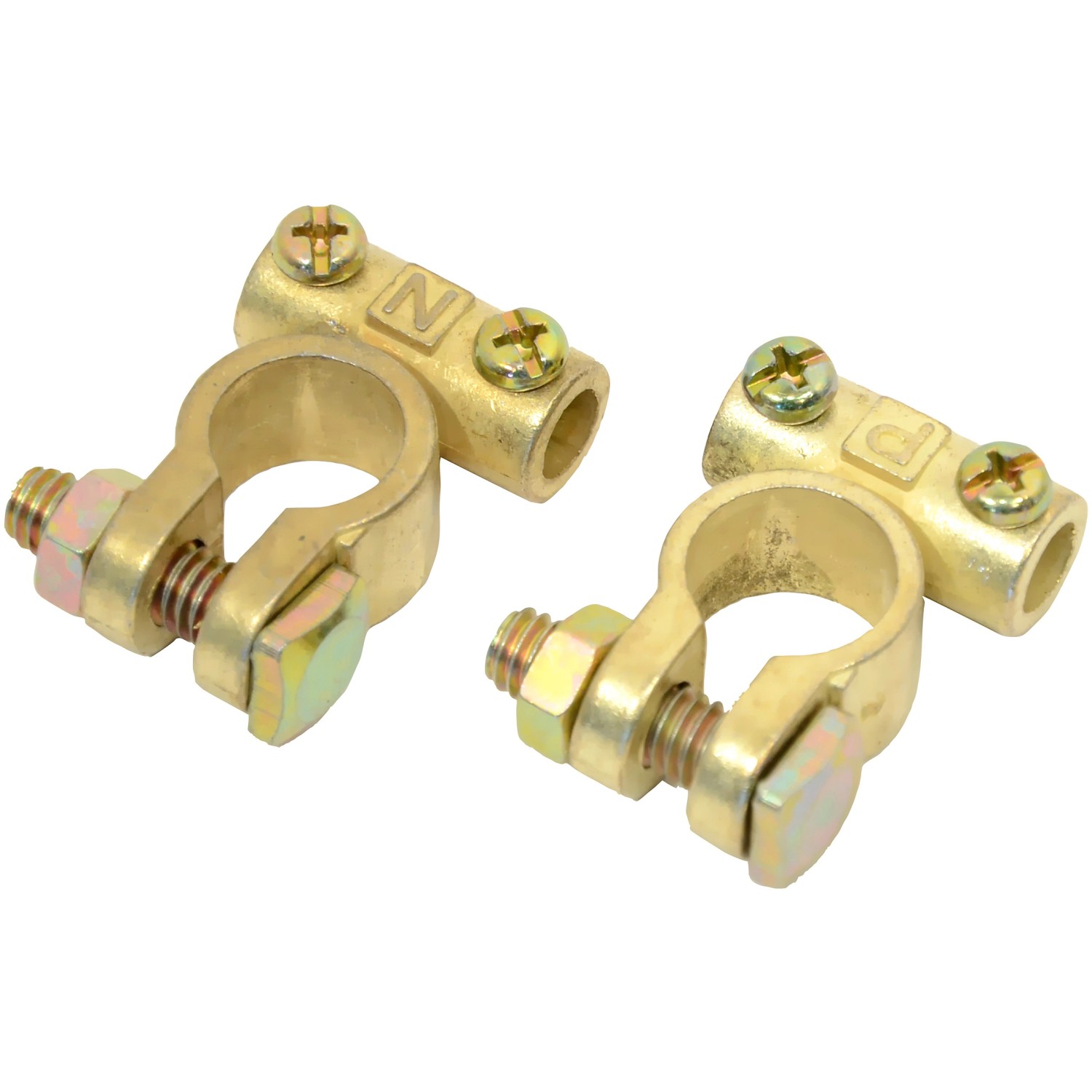 Compass Akumulátorové svorky zinkové, 2 ks