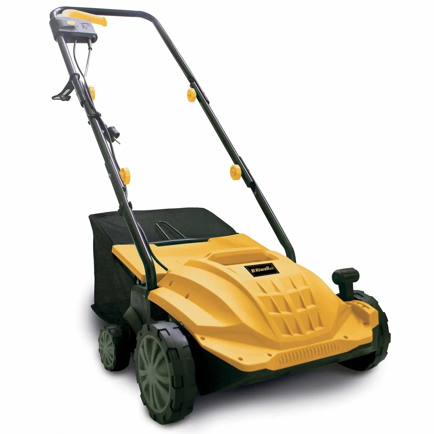 Riwall PRO Travní provzdušňovač REV 3215 s elektrickým motorem combi 3v1