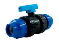 PVC ventil kulový, 40 mm