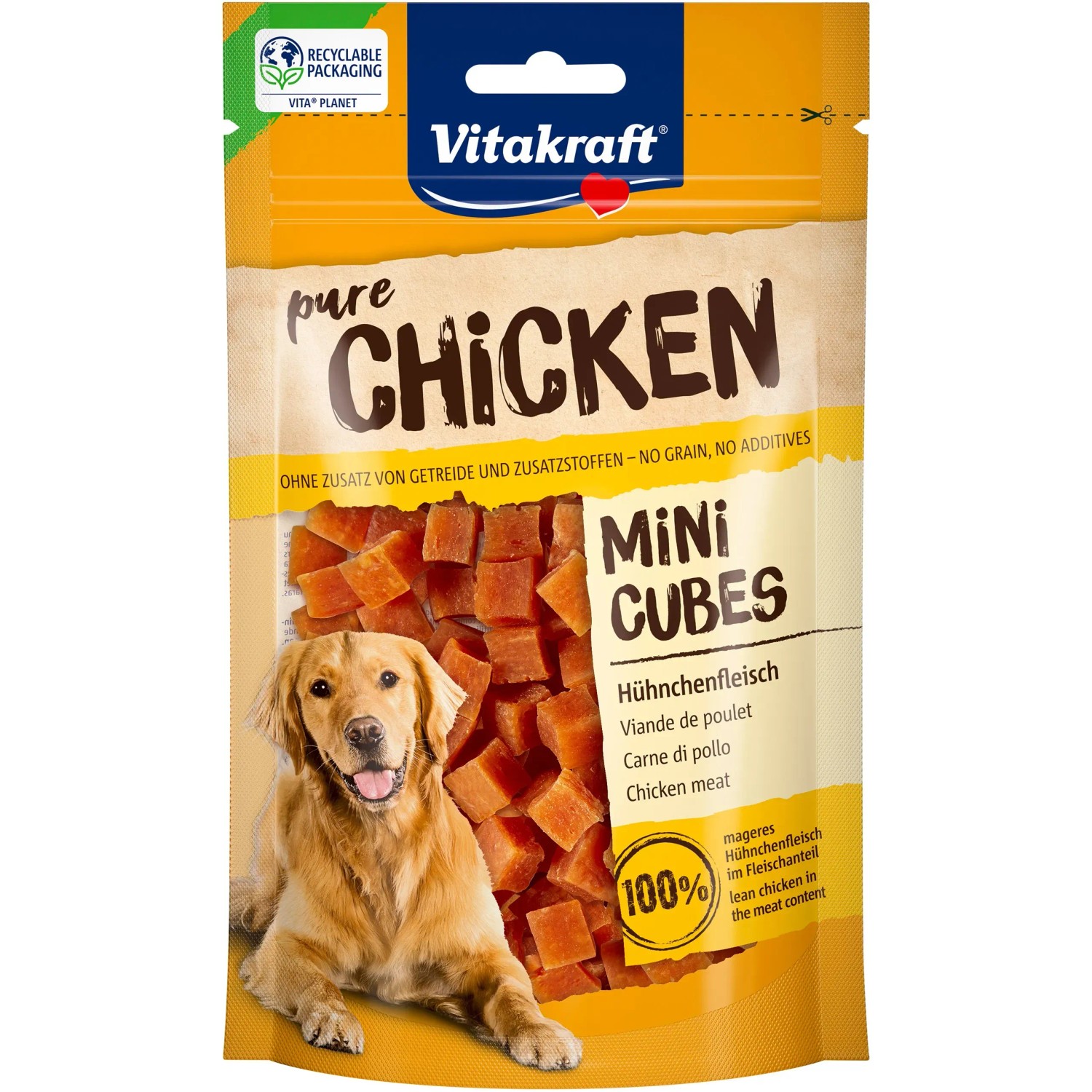 Vitakraft Chicken kuřecí kostičky 80 g