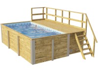 Weka Nadzemní bazén 595 mozaikový modrý, 500 x 315 x 203 cm Weka Nadzemní bazén 595 mozaikový modrý, 500 x 315 x 203 cm